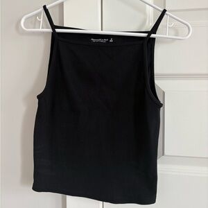 Abercrombie & Fitch Sleek Black Boat Neck Camisole
